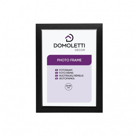 PHOTO FRAME PINO 40X50. DOMOLETTI BLACK