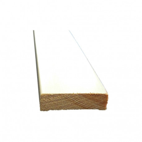 ARCHITRAVE 12X56X2200 PINE-FJ WHITE