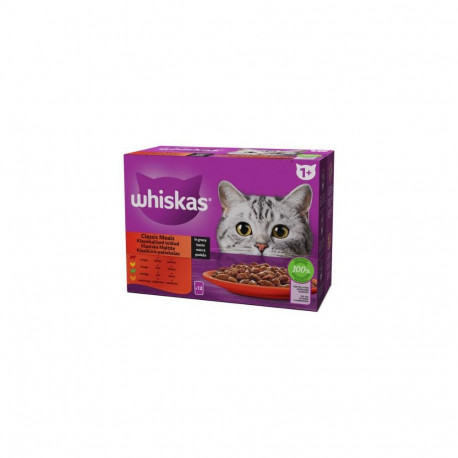 Whiskas kassikonservid lihaga 12X85G