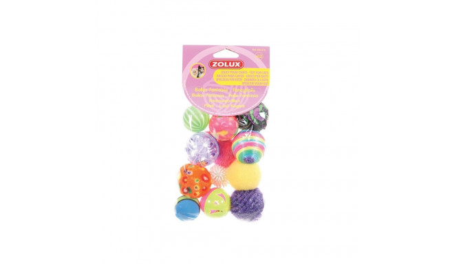 CAT TOY 10 MULTI-SHAPED 4CM