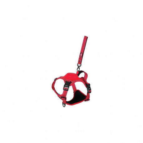 SUSPENDERS WITH LEASHXS RED