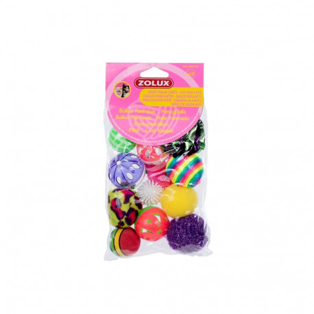 SET OF 12 FANCY BALLS