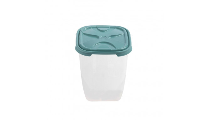 FOOD CONTAINER SQUARE. NORDIC GREEN 0.8L