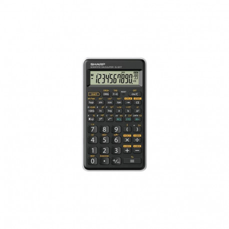 Sharp EL-501T calculator Pocket Scientific Black, White