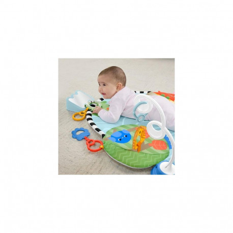 Fisher-Price 3-in-1 Kick & Sway Activity Gym, Baby Play Mat & Sensory Toys for Newborn Devel