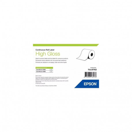 Epson High Gloss Label, Continuous Roll, 51mm x 33m