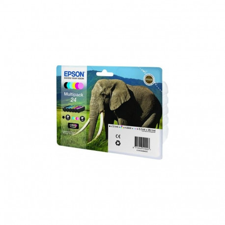 Epson Elephant Multipack 6-colours 24 Claria Photo HD Ink