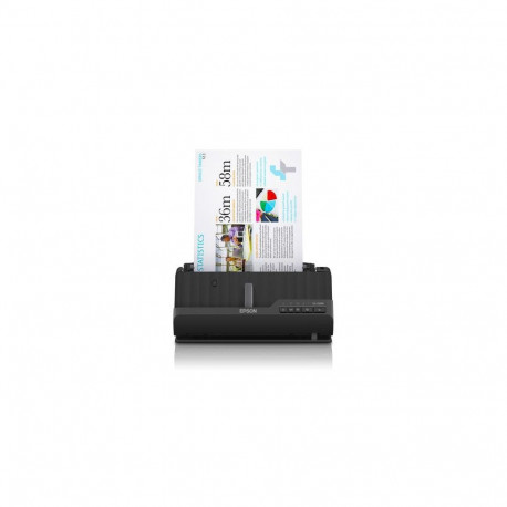 Epson ES-C320W ADF + Sheet-fed scanner 600 x 600 DPI A4 Black