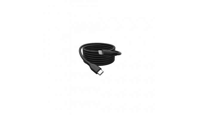 Digitus Lightning silicone connection cable, USB-C - Lightning, 0.5m, black