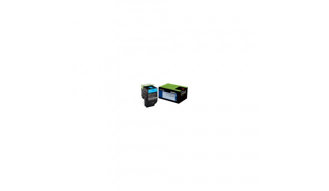 LEXMARK toonerkassett 802SC, tsüaan