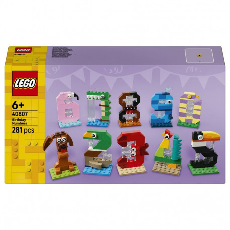 "LEGO 40807 Seasonal Geburtstagszahlen"
