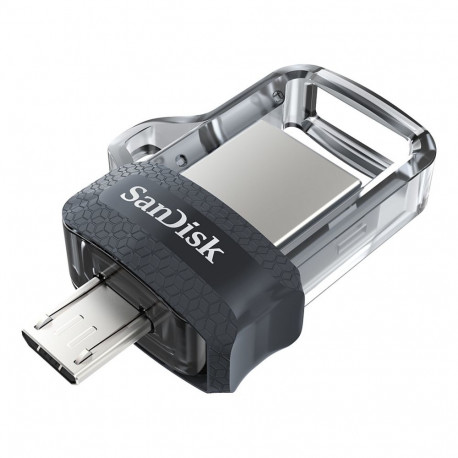 "STICK 64GB Sandisk Ultra Dual USB3.0/microUSB 150MB/s Grey"
