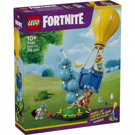 Klocki fortnite 77080 zrzut zaopatrzenia