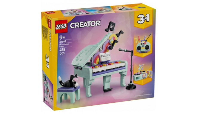 Klocki creator dekoratiivne klaver 31392 kassiga
