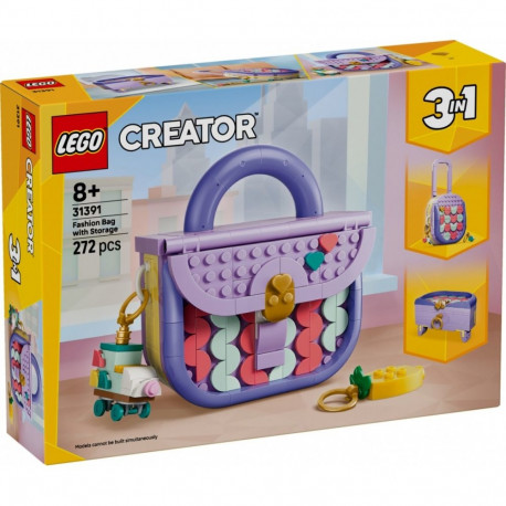 Klocki creator 31391 modna torebka ze schowkiem
