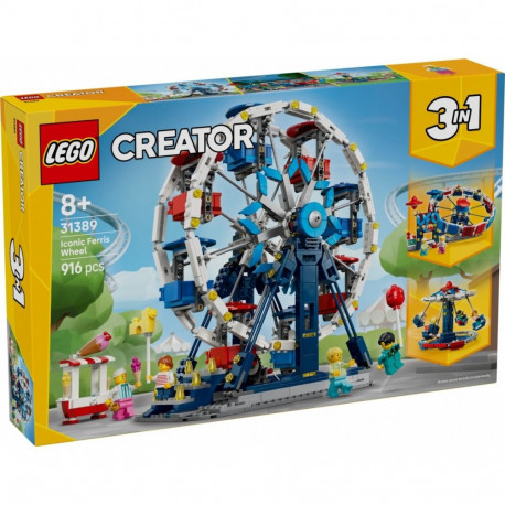 Klocki creator 31389 kultowy diabelski młyn