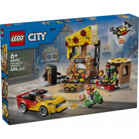 Klocki City 60496 pitsa kohaletoimetus sõidukitega