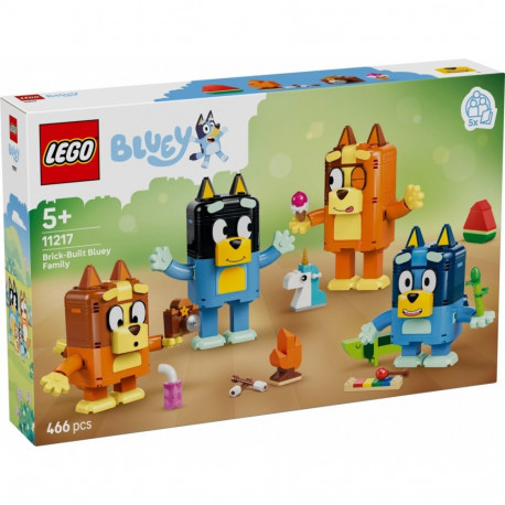 Bluey ehitusklotsid 11217 perekond, sinine