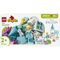 Klocki duplo disney 10462 kreatywne pudełko z elzą i olafem