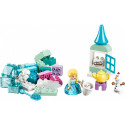Klocki duplo disney 10462 kreatywne pudełko z elzą i olafem