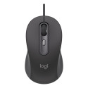 MOUSE USB OPTICAL M520/GRAPHITE 910-007511 LOGITECH