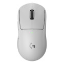 MOUSE USB WRL PRO X SUPERLIGHT/WHITE 910-006639 LOGITECH