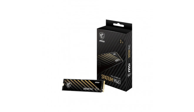 SSD|MSI|SPATIUM M461|2TB|M.2|PCIE|NVMe|3D NAND|Write speed 4200 MBytes/sec|Read speed 5000 MBytes/se
