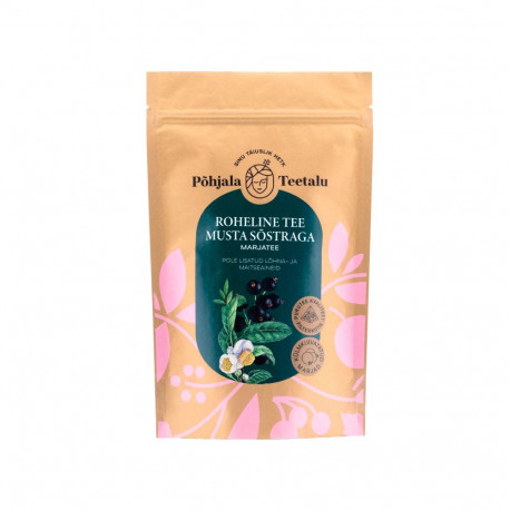 Green tea Põhjala Teetalu with black currant 50 pcs x 2,3g