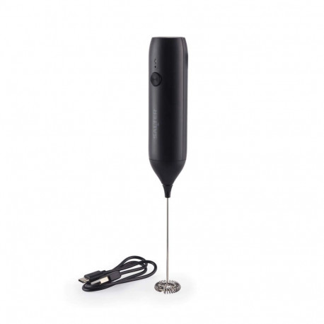 Salter BW14234 Rechargable Milk Frother, Black