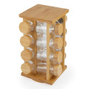 Salter BW127771 Bamboo Rotating Spice Rack