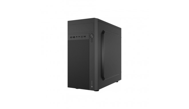 NATEC arvutikorpus Helix mATX USB C mini-torn, must