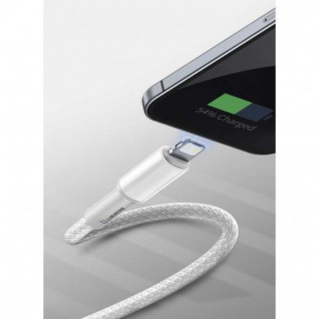 Baseus CATLGD-02 High Density 20W USB-C to Lightning White