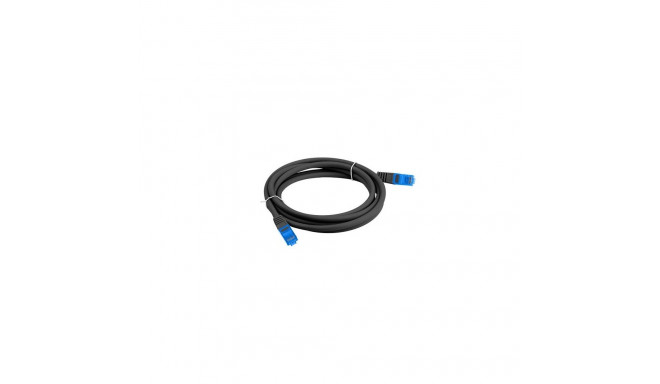Network Cable - Lanberg Patchcord S/FTP CAT.6A 0.5M Black LSZH