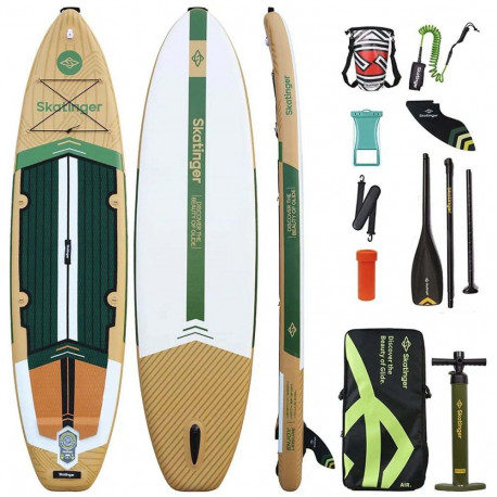 Inflatable Paddle Board - Skatinger Peninsula Trojan Horse 335x84x15 Touring SUP 170 kg Capacity Blu