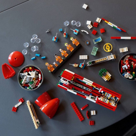 Constructor - LEGO IDEAS 21367 Tintin Moon Rocket 1283 Pieces 6 Minifigures Multicolor