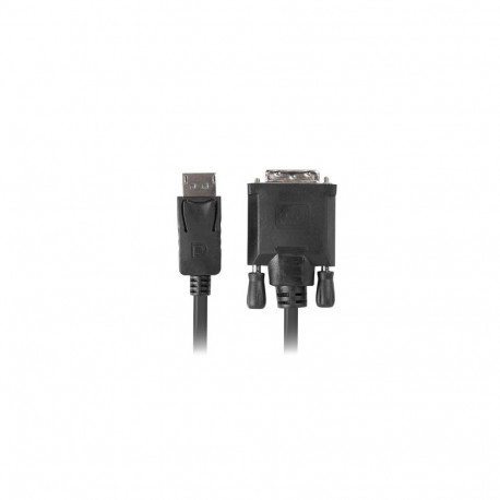 Adapter - Lanberg CA-DPDV-10CU-0018-BK DisplayPort To DVI-D 1920x1080 1.8m Black