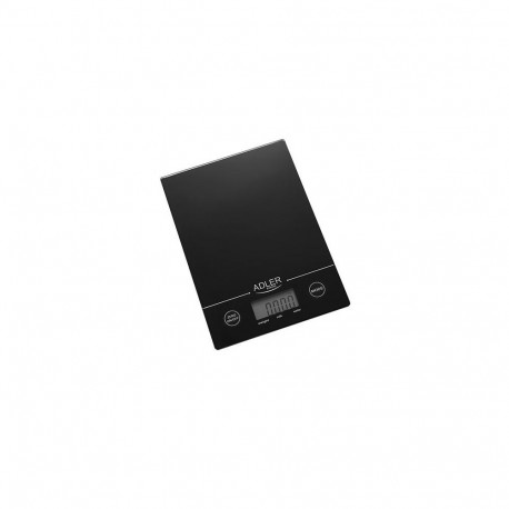 Adler AD 3138 b Black Countertop Rectangle Mechanical kitchen scale