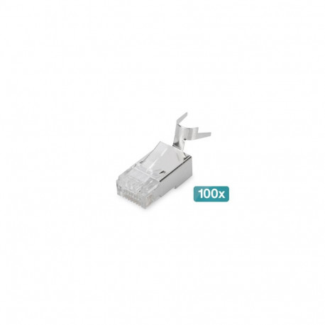 Digitus Modular Plug for Round Cable, CAT 6A, shielded - 100 pieces