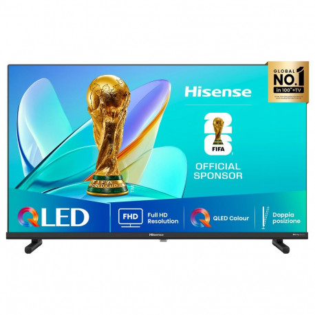 "80,0cm/32"" (1920x1080) Hisense 32A5NQ 16:9 QLED 60Hz HDMI USB WLAN Bluetooth HDR10 Speaker Black"