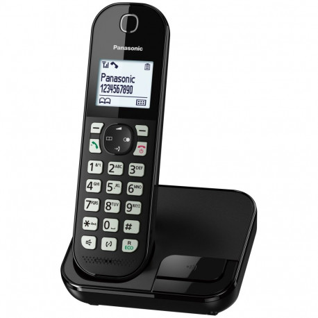 Telefon Panasonic KX-TGC450GB must, DECT/GAP, 1.6" ekraan