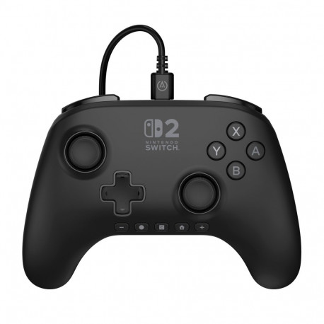 Pult PowerA Advantage Wired Controller for Nintendo Switch 2 - must, USB-C kaabel 3m