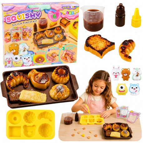 Loovkomplekt dekoratiivsete squishy-küpsiste valmistamiseks tee ise