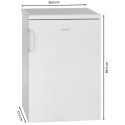 Bomann fridge bank KS 2194.1 white 56cm D - 119L