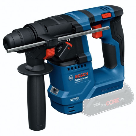 Aku-puurvasar GBH 18V-18 Professional solo, 18Volt, ilma aku ja laadijata, sinine/must