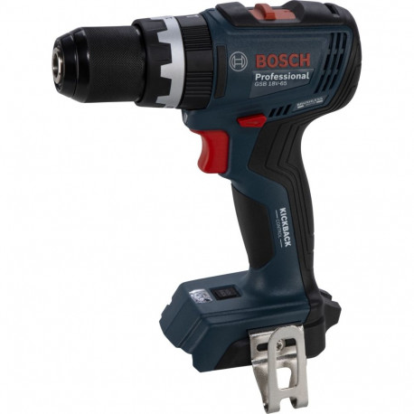 Akku-Schlagbohrschrauber GSB 18V-65 Professional solo, 18Volt (blau, ohne Akku und Ladegerät, in L-B