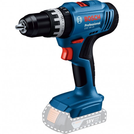 Akku-Schlagbohrschrauber GSB 18V-25  Professional solo, 18Volt (blau/schwarz, ohne Akku und Ladegerä