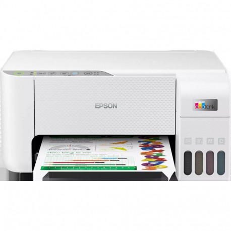 Kontorikombain Epson EcoTank L3276 Colour, Inkjet, Multifunction Printer, A4, Wi-Fi, valge