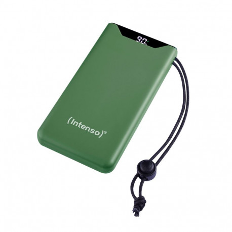 akupank F10000 10.000mAh PD 3.0 Quick Charge 3.0, roheline