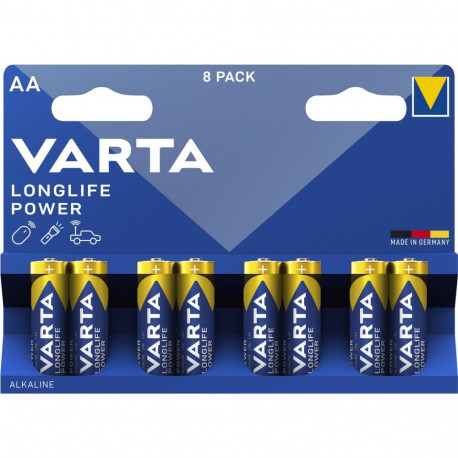 Batterie Longlife Power (8 Stück, AA)