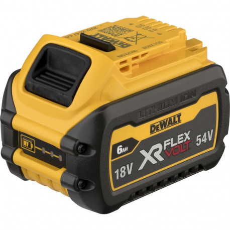 XR FLEXVOLT Akku DCB546, 54Volt (gelb/schwarz, 54Volt 2Ah oder 18Volt 6Ah)